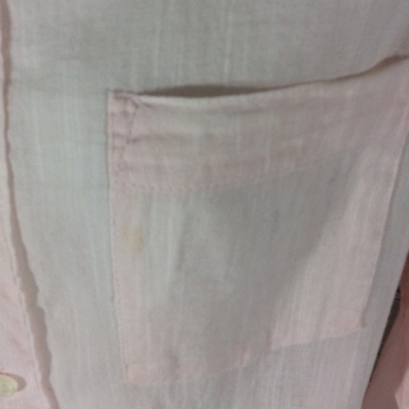 BDG soft pink button down long sleeve shirt Euc S - Picture 5 of 6